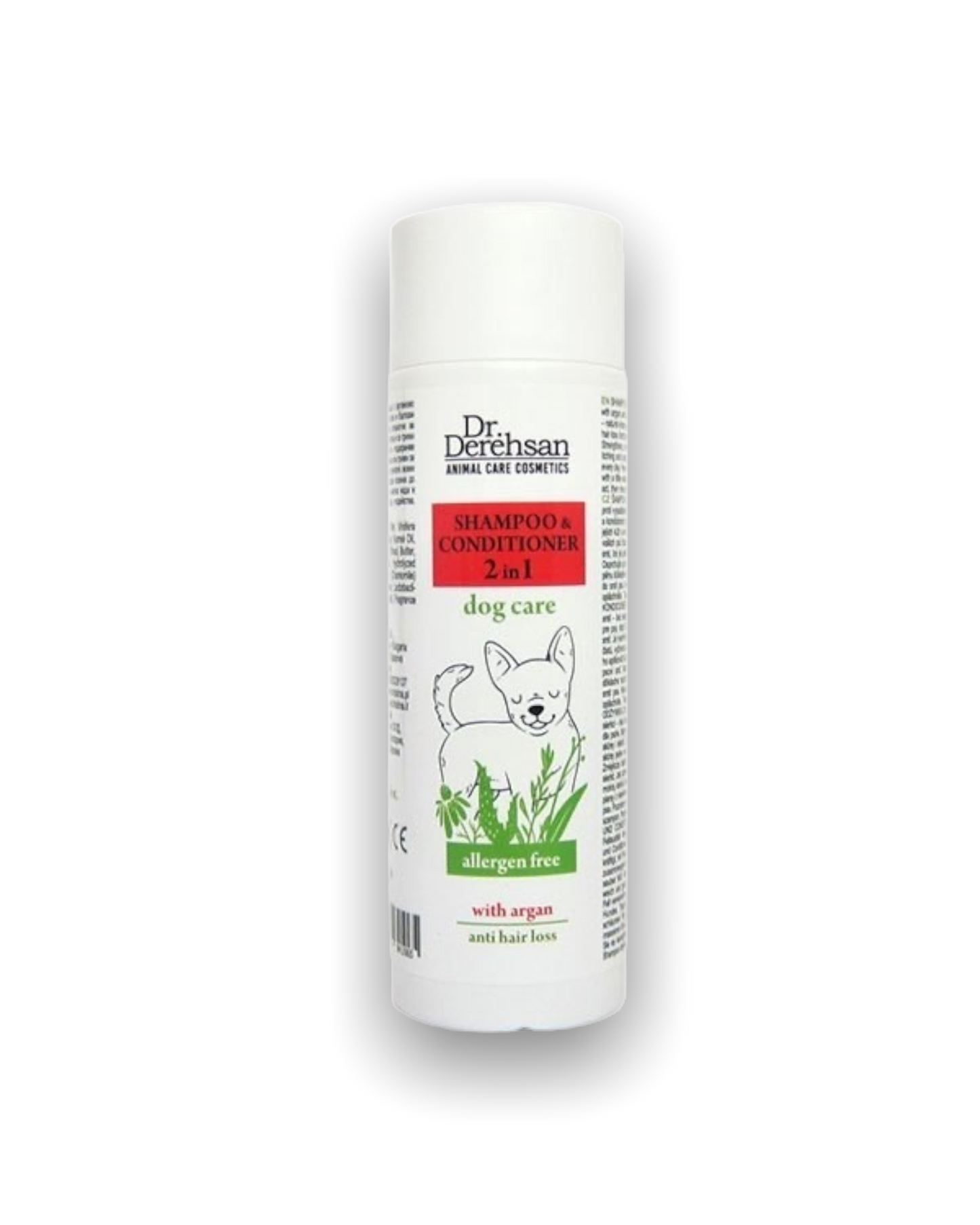 Shampoo und Conditioner mit Argan gegen Fellausfall
