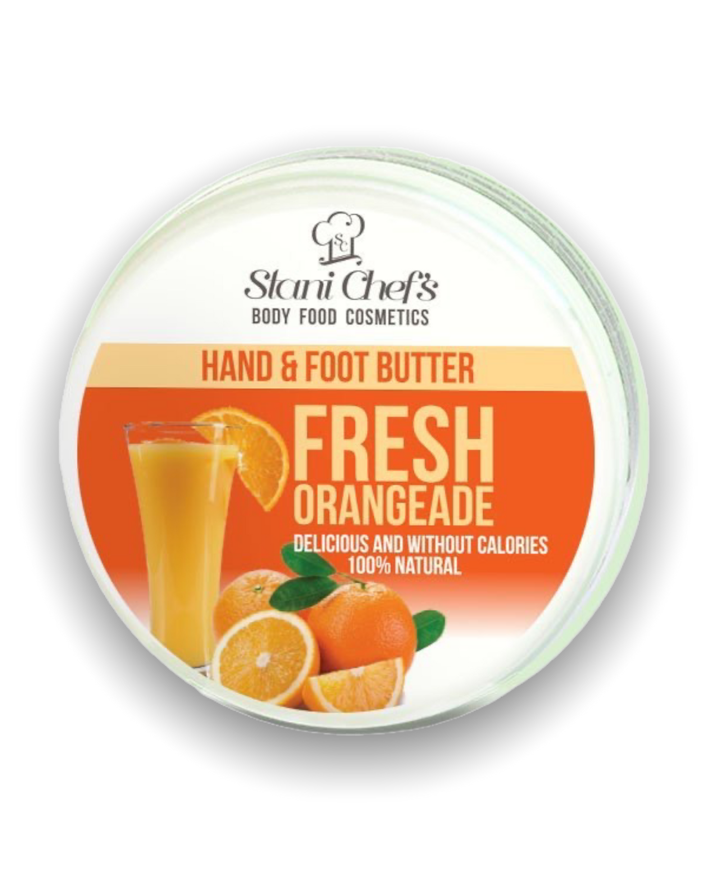 Natürliche Hand- und Fusscreme "Frische Orangeade"