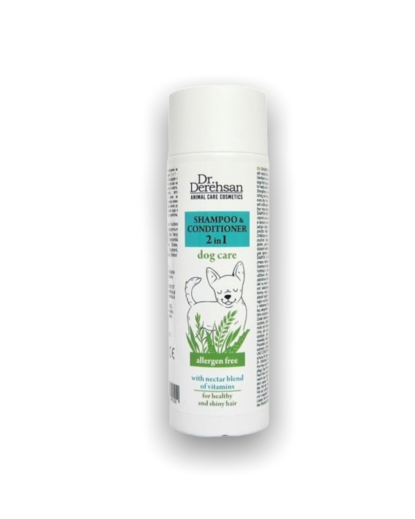 Shampoo und Conditioner mit Nektar-Vitamin-Mischung für gesundes und glänzendes Fell