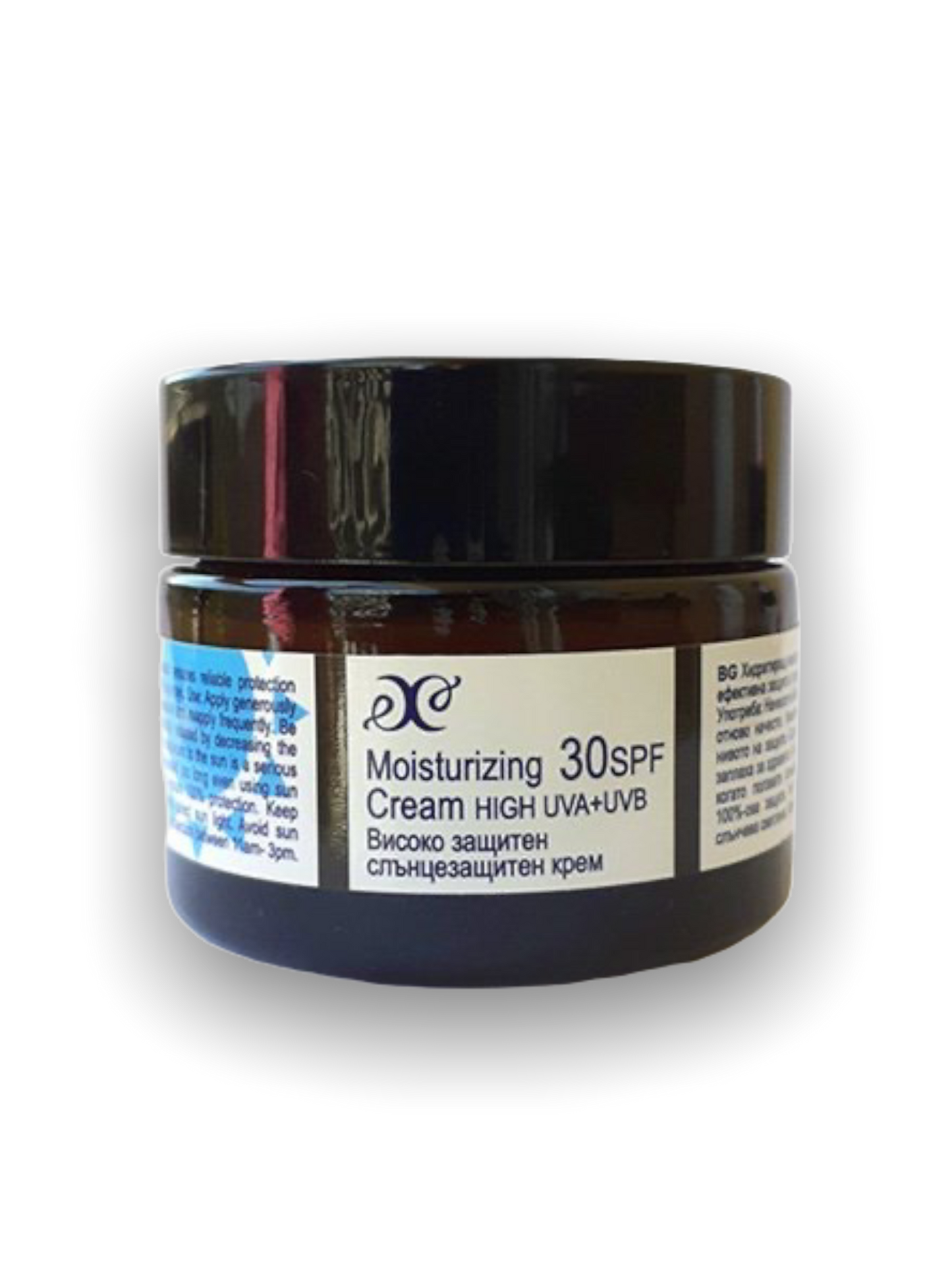 Natürliche feuchtigkeitsspendende Sonnencreme fürs Gesicht 30 SPF hoher Schutz uva + uvb