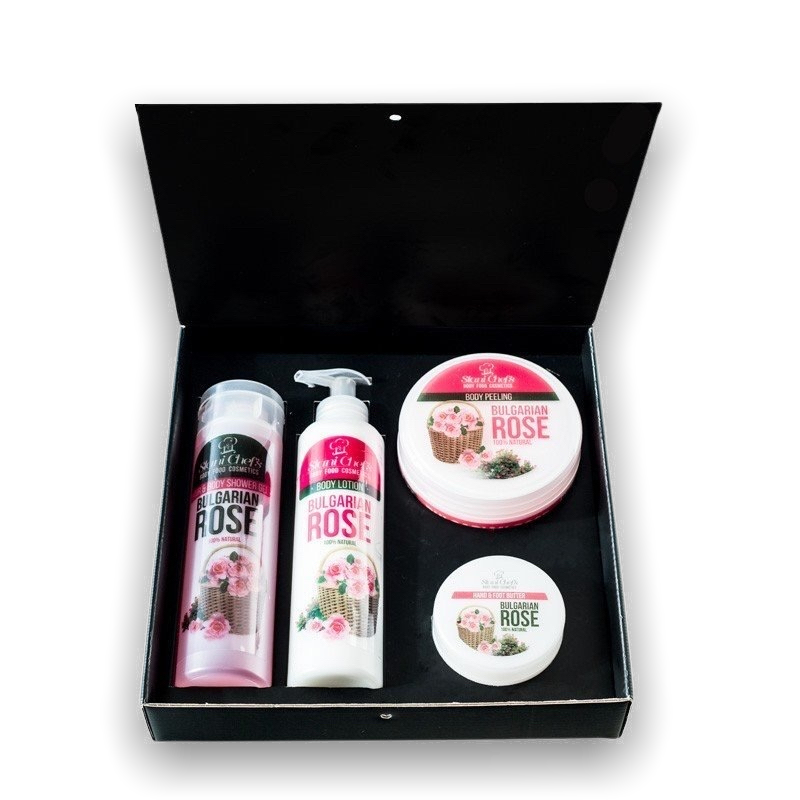 Geschenkset Körperpflege Bulgarische Rose