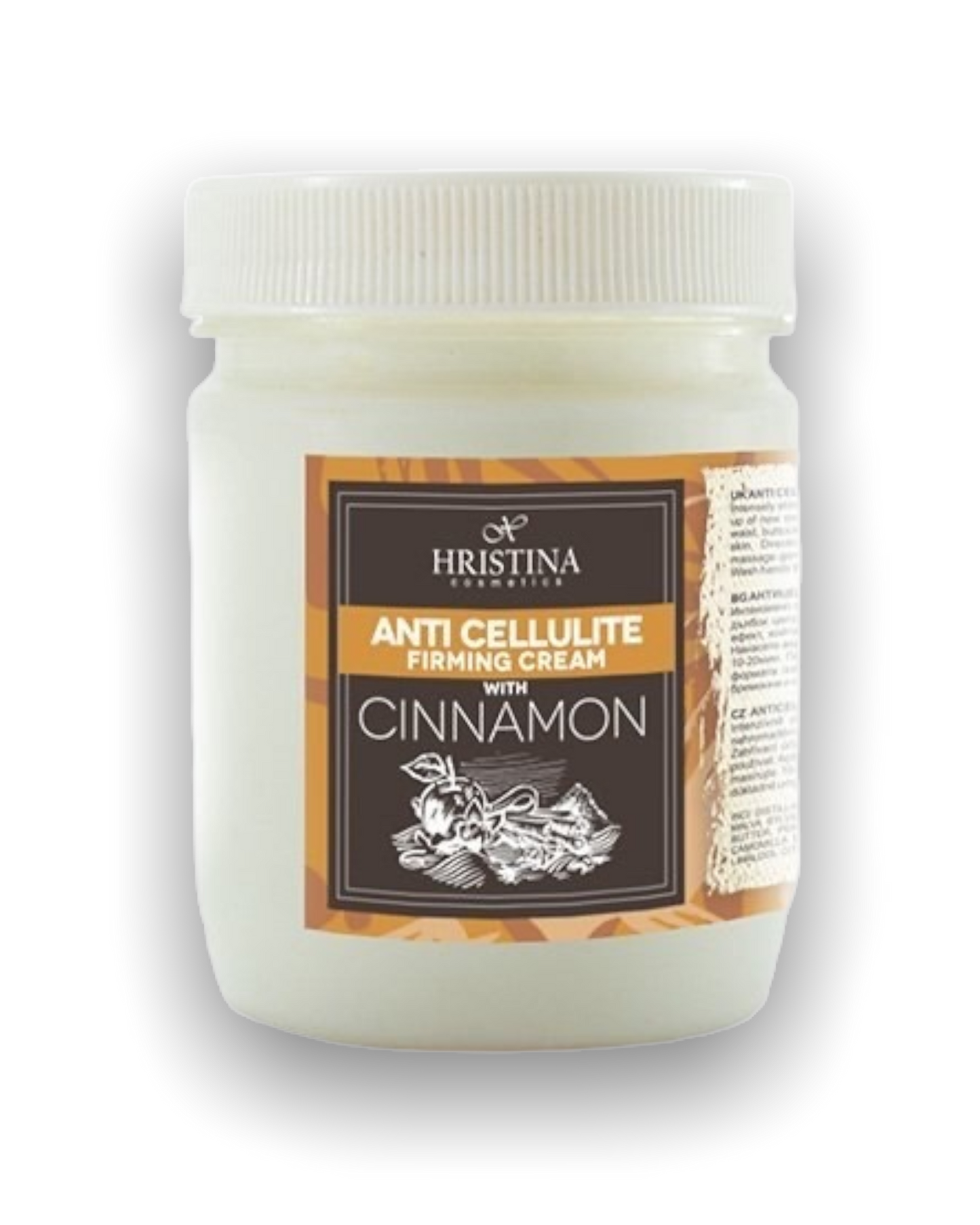 Natürliche Anti-Cellulite und Festigungscreme mit Zimt