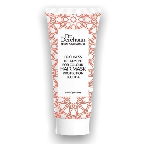 Natürliche Haarmaske mit Jojoba für gefärbtes Haar