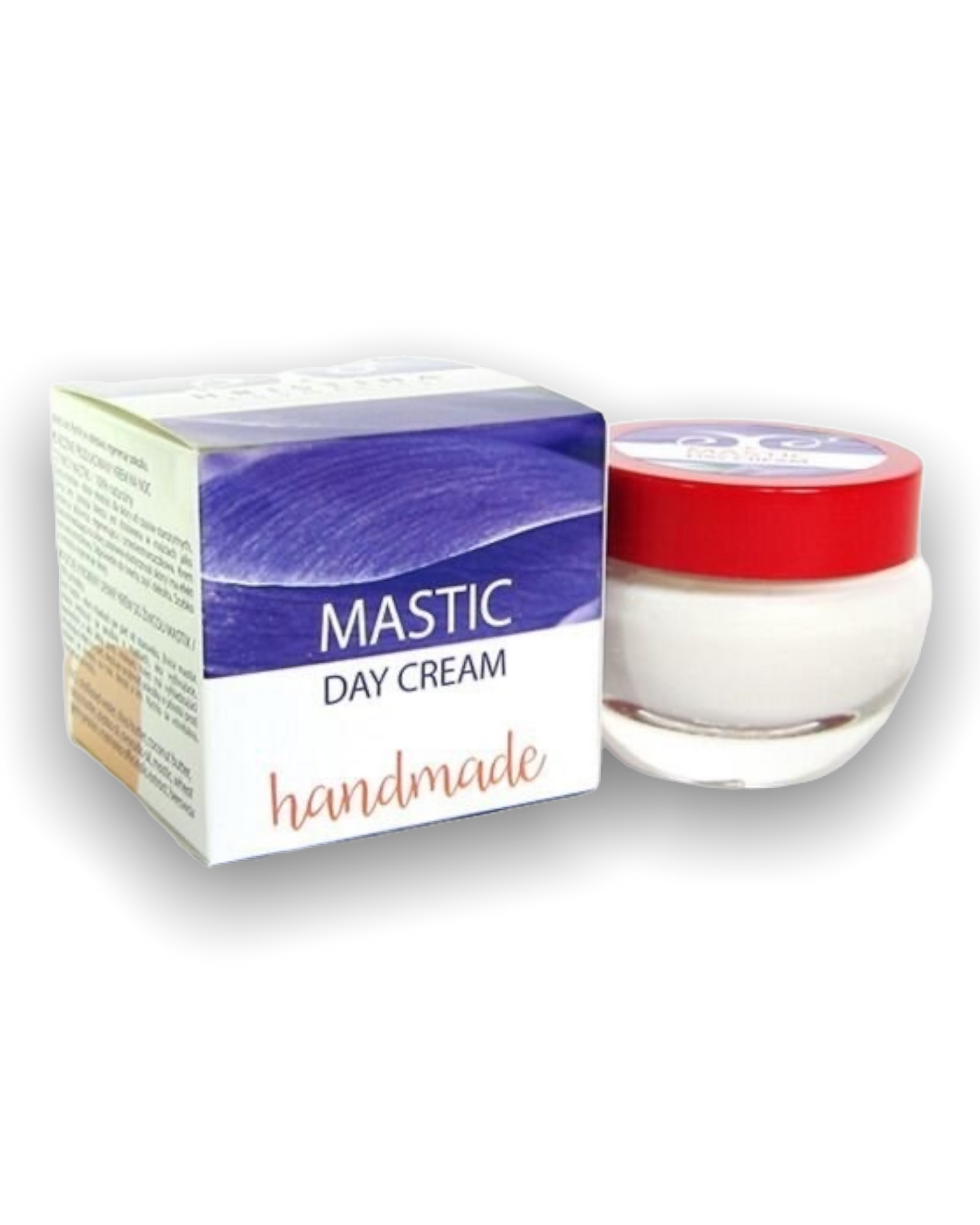 Natürliche handgemachte Tagescreme mit Mastix-Harz hautverjüngend