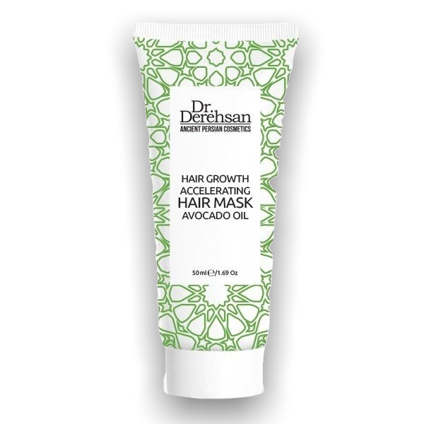 Natürliche Haarmaske mit Avocadoöl zur Unterstützung des Haarwachstums