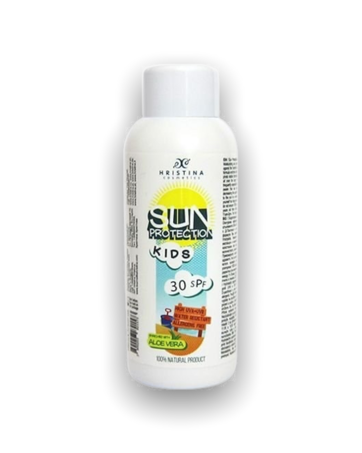 Natürliche feuchtigkeitsspendende Sonnenmilch 30 SPF hoher Schutz uva + uvb