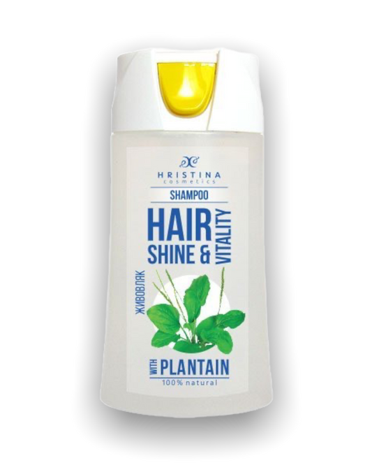 Natürliches Shampoo mit Wegerich für gesundes und kräftiges Haar