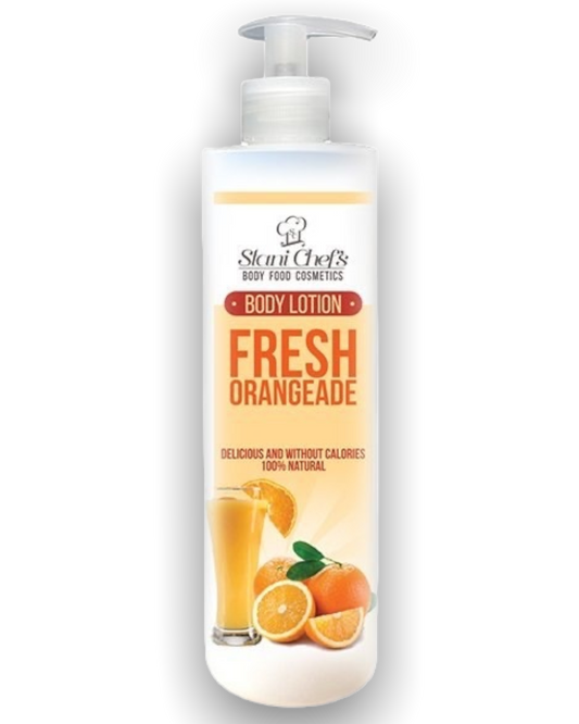 Natürliche Körpermilch „Frische Orangeade“