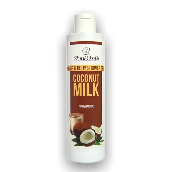 Natürliches Duschgel für Haut und Haar „Kokosmilch“