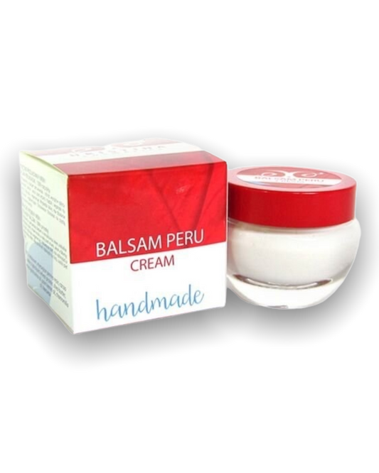 Natürliche handgemachte Creme mit Peru-Balsam