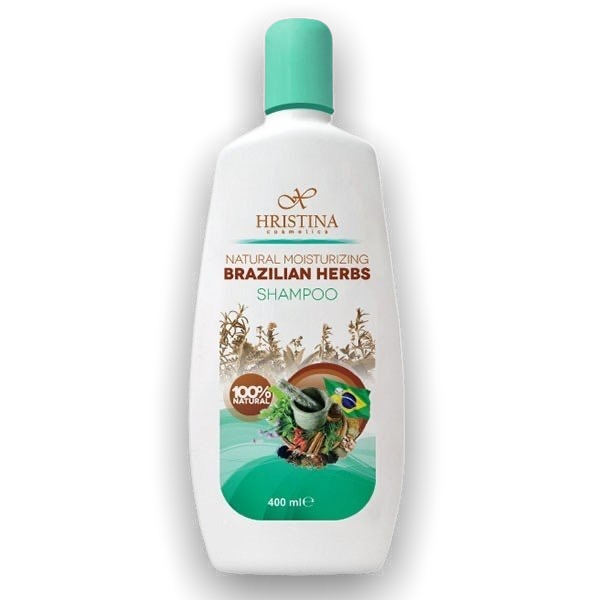 Natürliches Feuchtigkeitsshampoo mit brasilianischen Kräutern