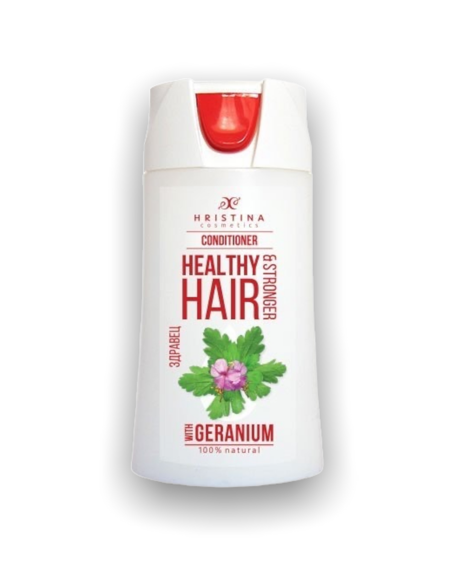 Natürliche Haarspülung Pelargonie für gesundes und kräftiges Haar