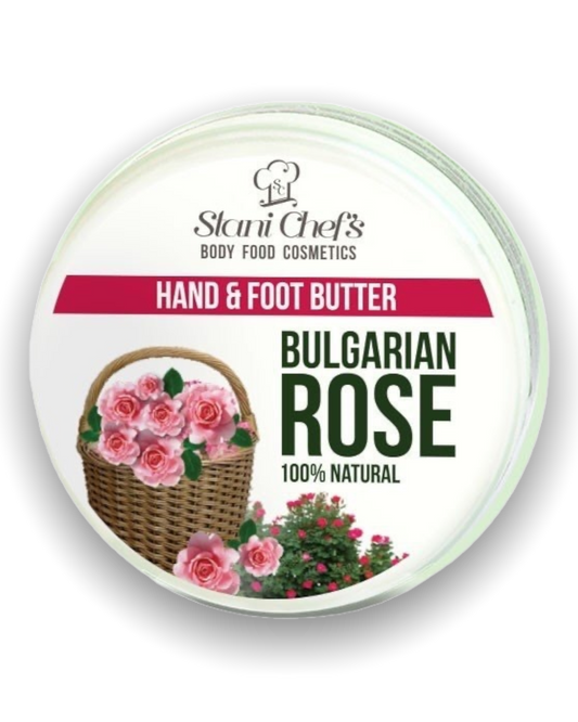 Natürliche Hand- und Fusscreme "Bulgarische Rose"